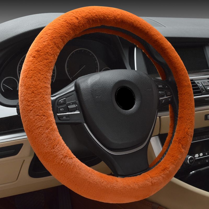 38cm 15" Universal Beaded Steering Wheel Cover for Cars Auto Truck Universal