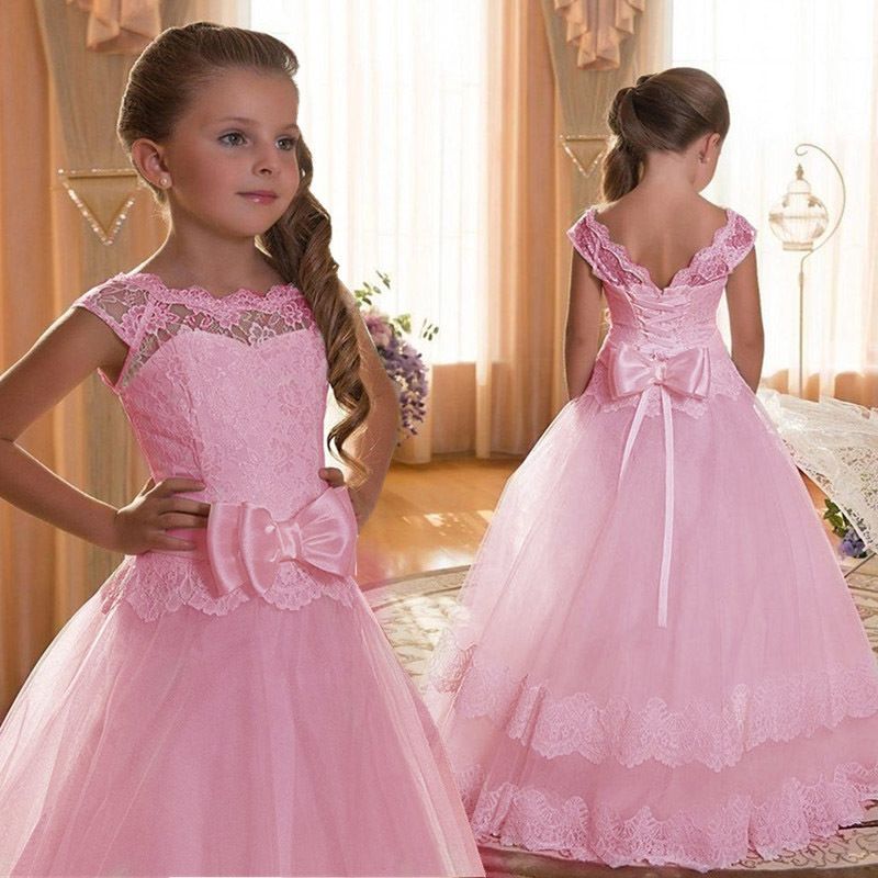 Vestidos Infantiles Para Niñas Vestido De Novia Elegante Vestido De Niños Vestido De Fiesta De Noche Para Niñas 6 7 8 9 10 12 Año Y200226 De 17,9 € | DHgate