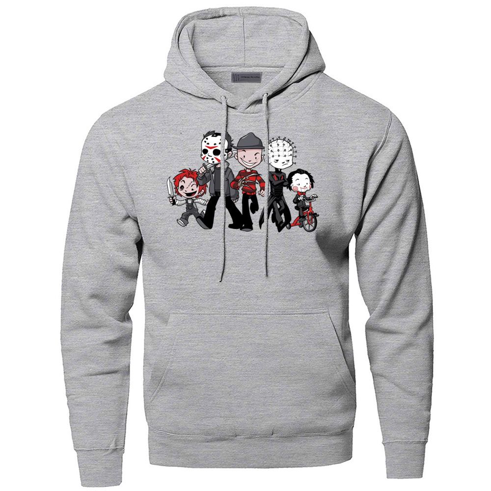 horror movie zip up moletom com capuzs