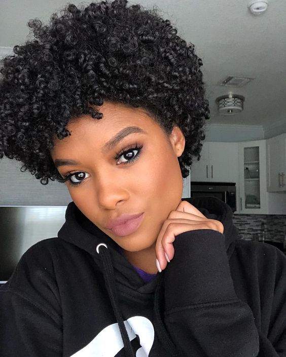 Buy This Hairstyle Short Cut Kinky Curly Wig Brazilian Hair