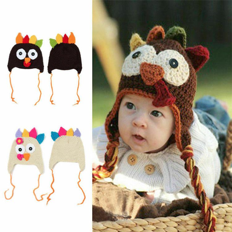 knit turkey hat