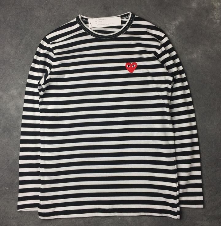 maglia maniche lunghe a righe uomo