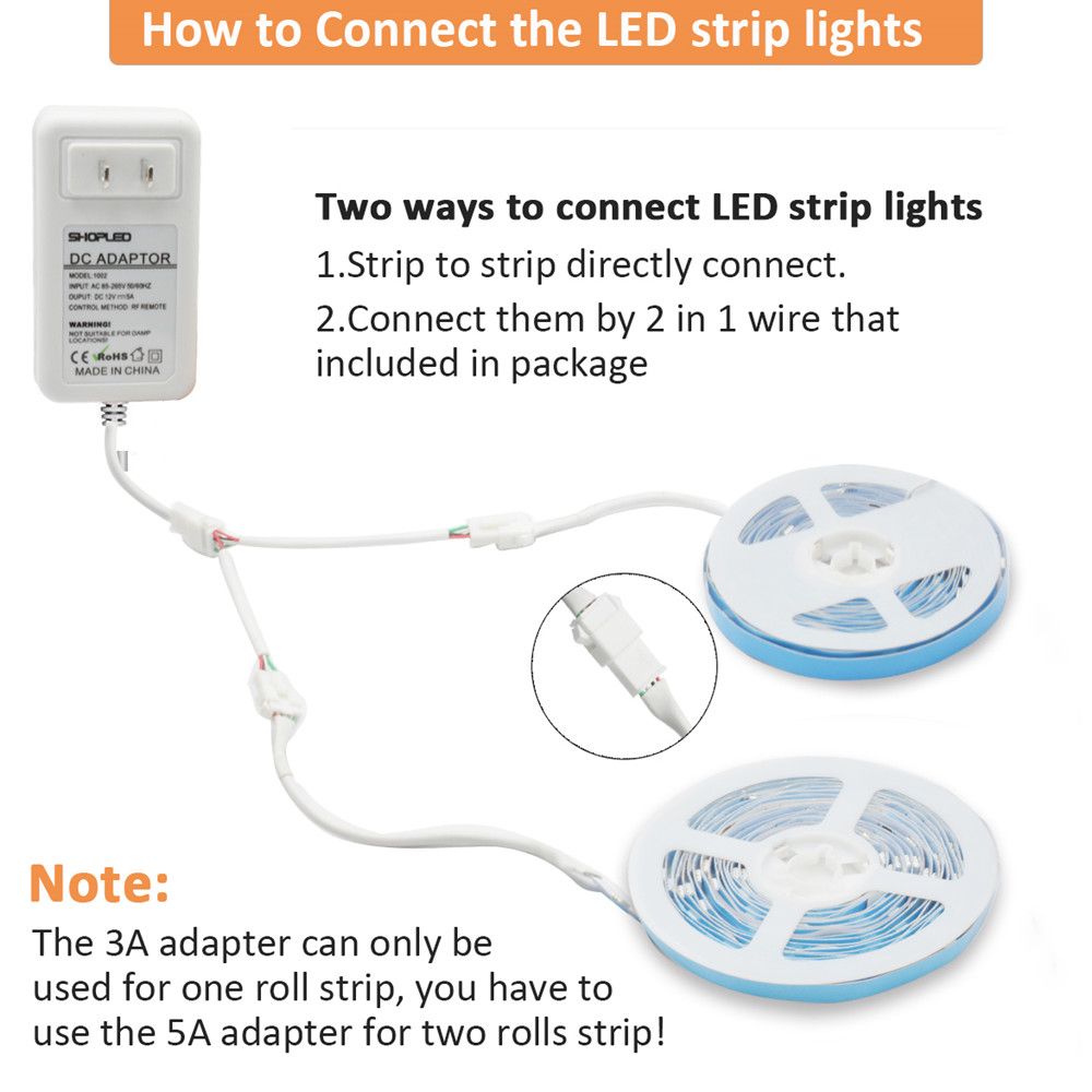 RGB LED Strip Light Tape Flexible Diode Ribbon SMD 5050 RGB 44Key RF Remote  Lighting + With Bluetooth APP 5M 10M From Sunway518, $11.09 | DHgate.Com