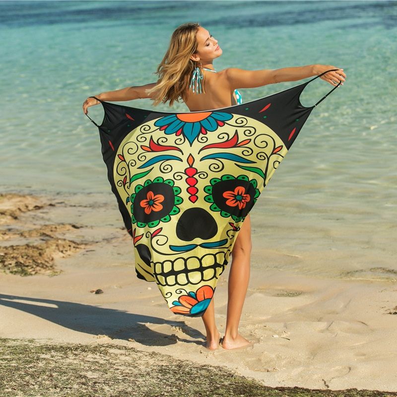 spaghetti strap wrap cover up