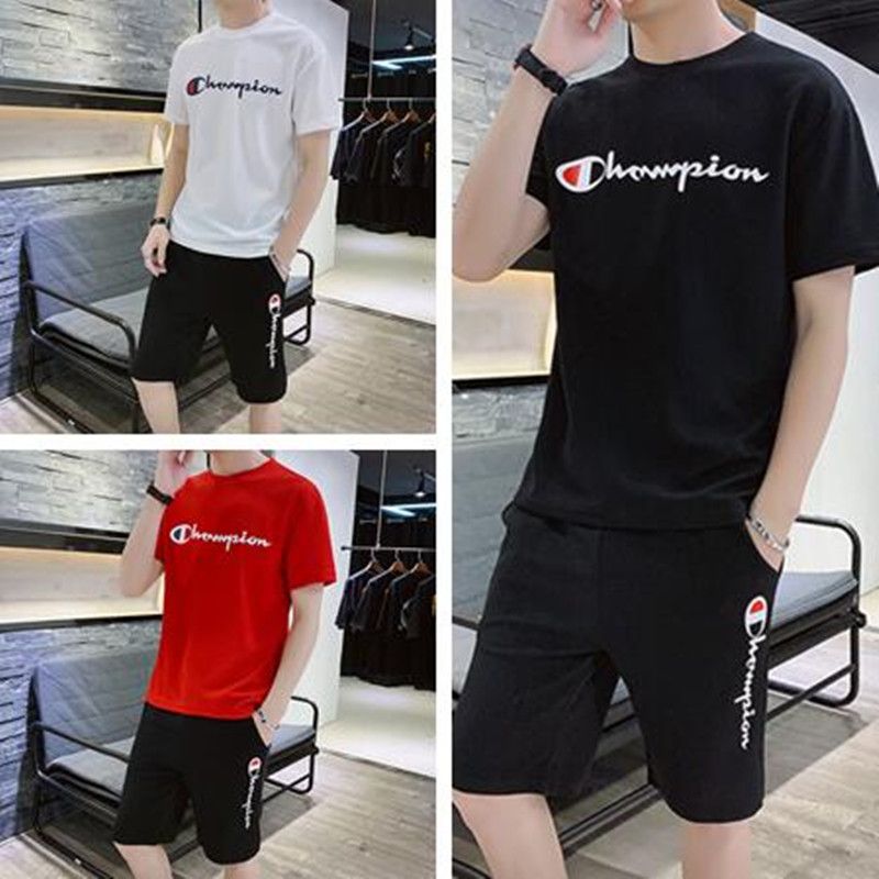 champion shorts and t shirt