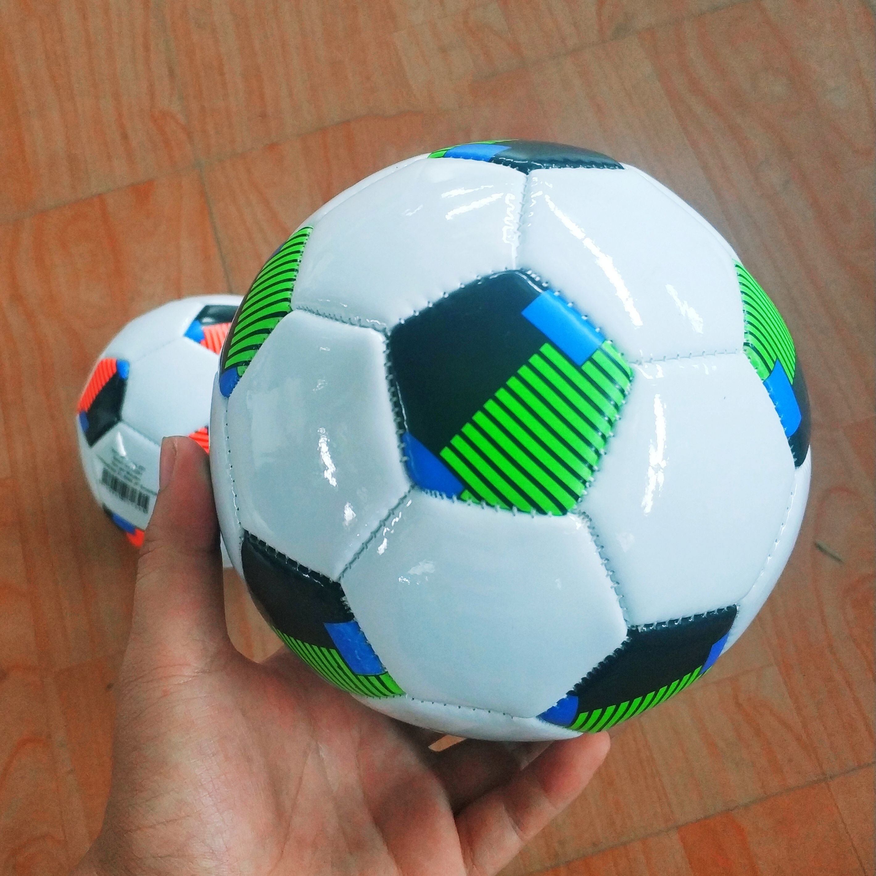 soccer ball on elastic string