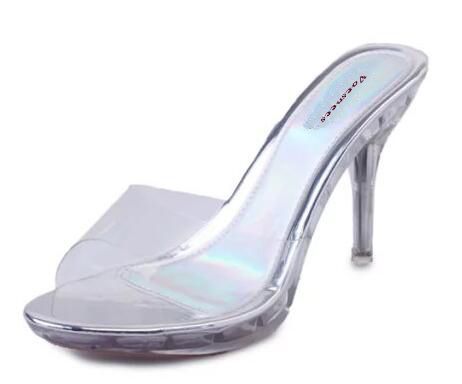 sapatos transparentes femininos