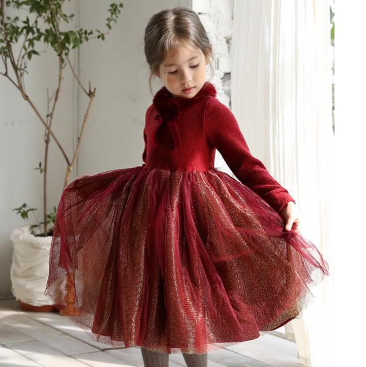 Big Girls Christmas Party Dresses Kids 