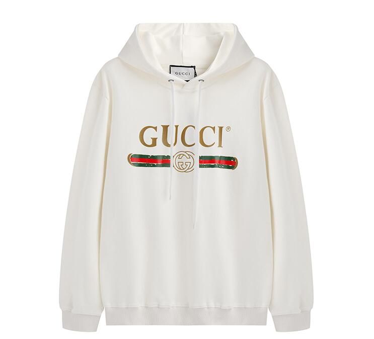 Gucci Adidas hombres sudadera con capucha de moda grueso cálido con capucha algodón delgado