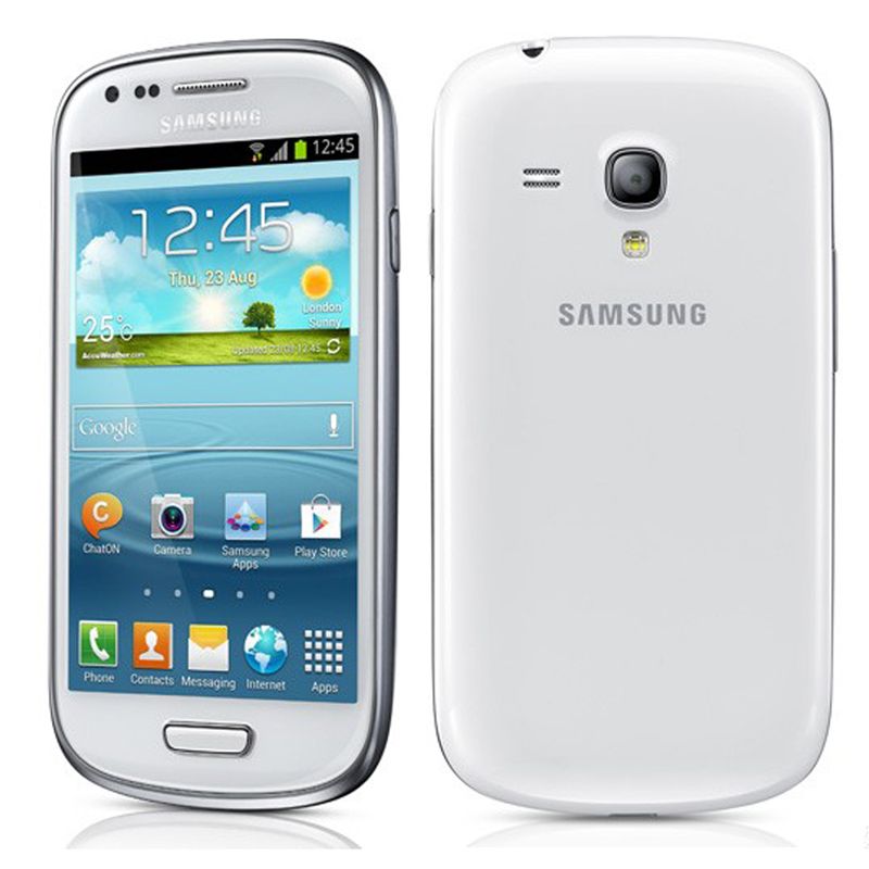 Reacondicionado Samsung SIII Mini 3G Lte (WCDMA) I8190 Android 4.1 4 pulgadas Smartphone 1600MP