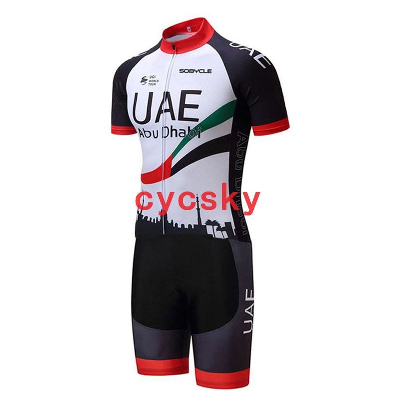 running in cycling jersey