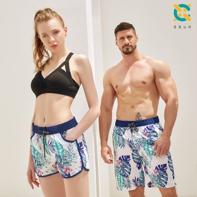 Beach Shorts for Couple Swimwear Men Short Pants Male Summer Women Swim Short Beach Shorts for Couple Swimwear Men Short Pants Male Summer Women Swim Short