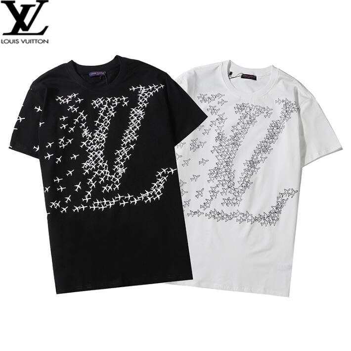 LOUIS VUITTON AIRPLANE LOGO T-SHIRT, Men's Fashion, Tops & Sets, Tshirts &  Polo Shirts on Carousell