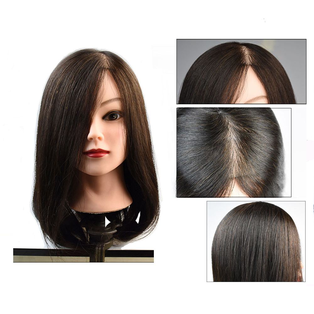 African American Mannequin Head with Real Human Hair for Braiding Hair  Training Hairart Barber Hairdressing Head - China Human Hair and Wig price