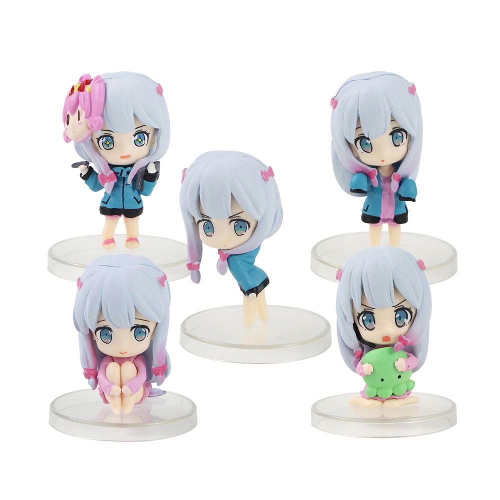 Question Manga Sensei Sagiri Izumi End Mode PVC Action Anime Figures Toys No Box