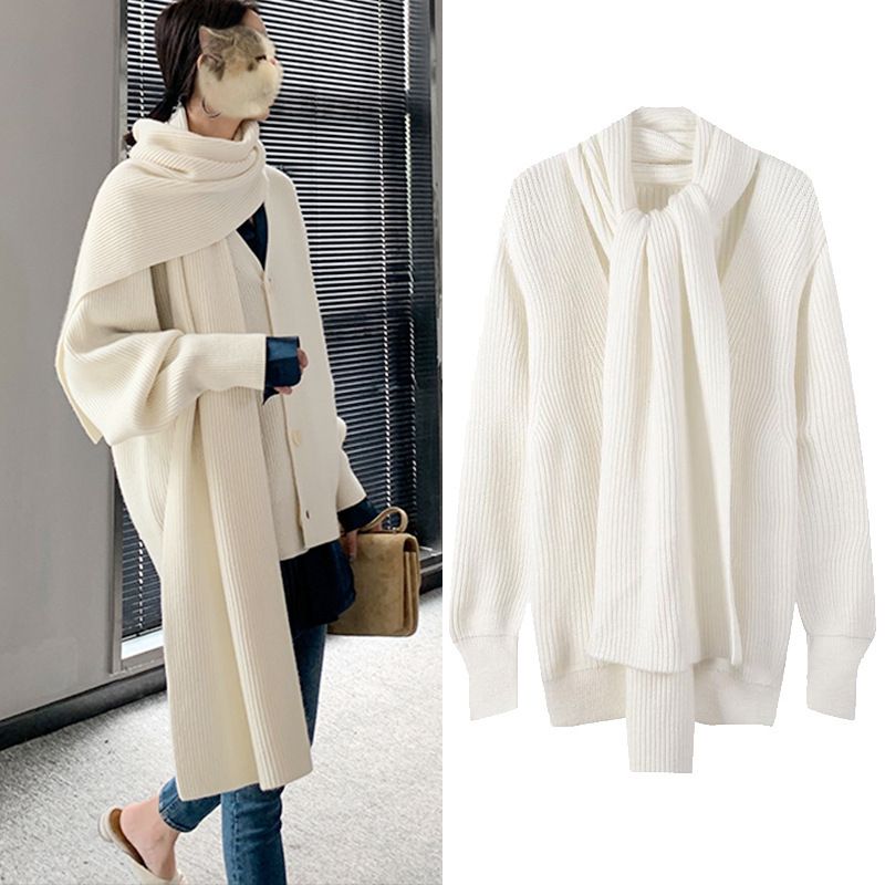 scarf sweater