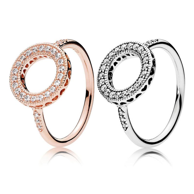 Authentic 925 Sterling Silver Wedding 