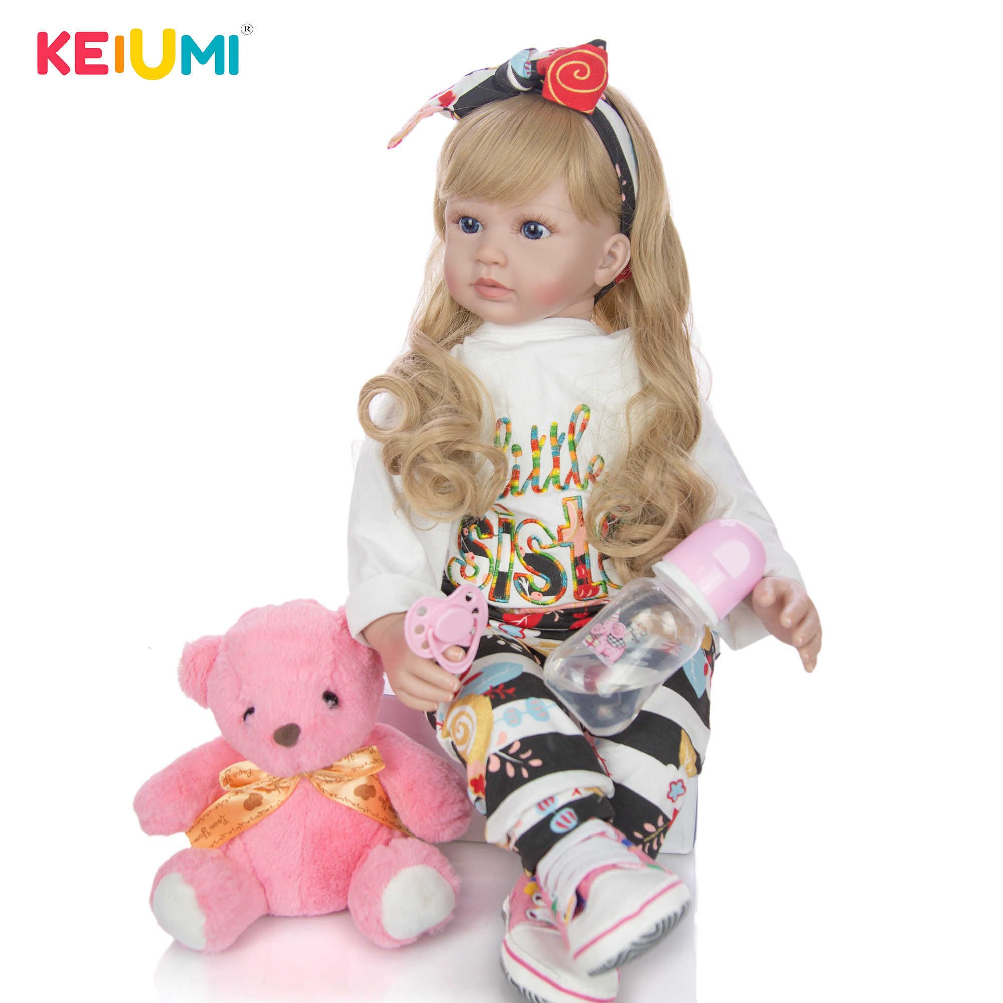 baby doll with hair