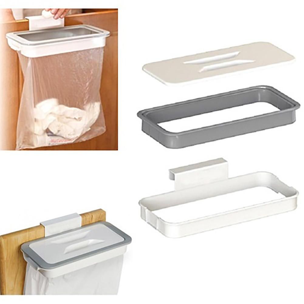 2020 Kitchen Cabinet Door Back Hanging Trash Rack Storage Drop