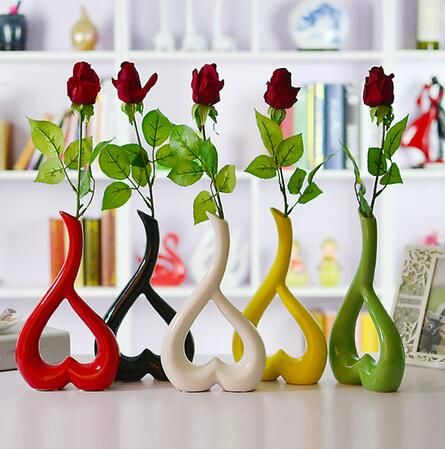 Europe Style Fashion Home Decor Modern Floral Organ Master Ceramic