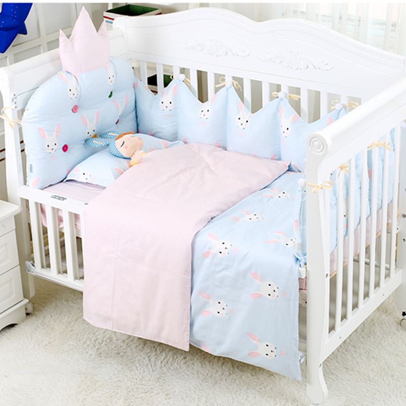 Baby Bedding Set Cute Fashion 3D Crown 