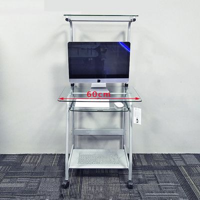 satin al ev ofis dizustu bilgisayar masasi cift katmanlari ev bilgisayar masasi laptop masa mobil rolling tekerlek dizustu bilgisayar masasi standi