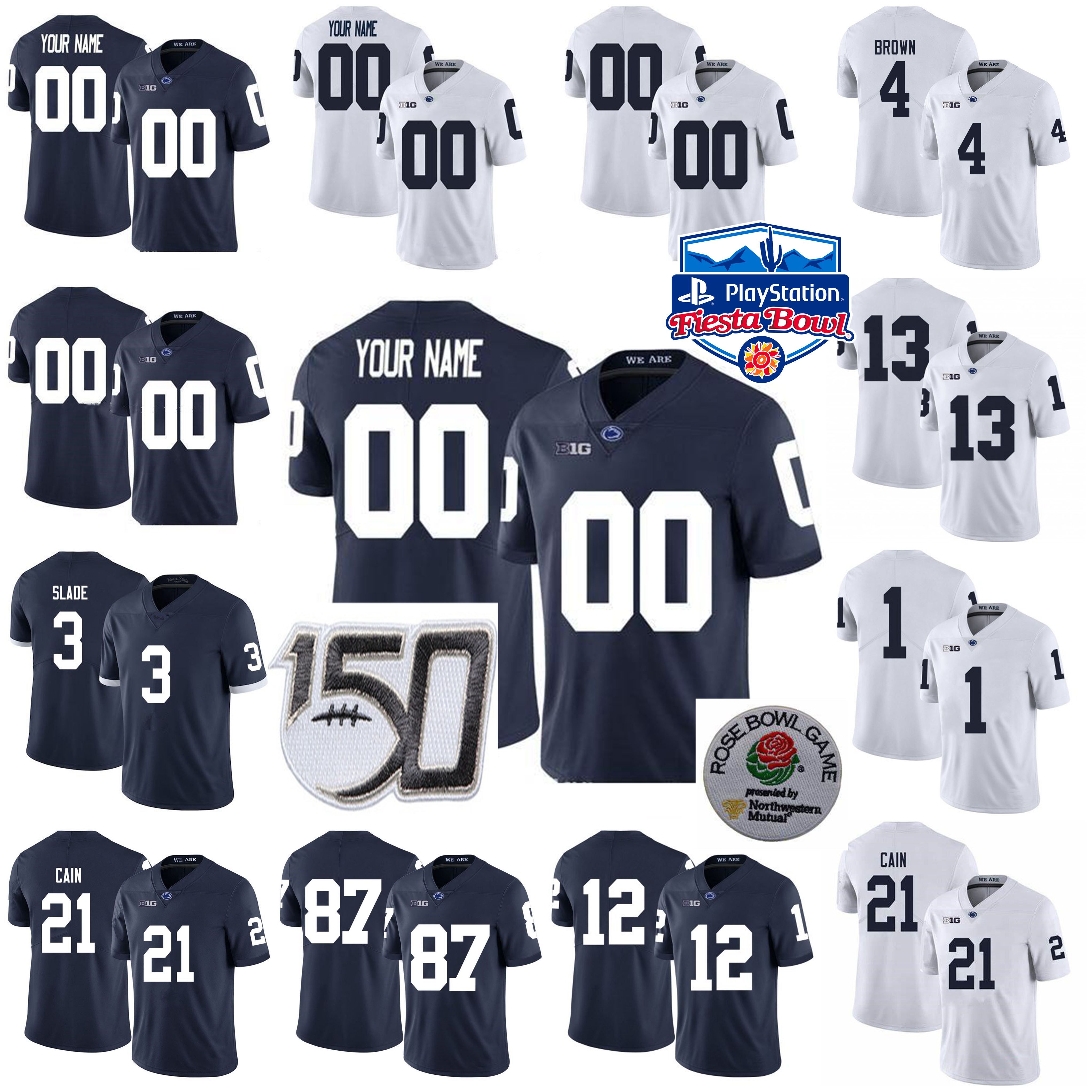 2021 Penn State Nittany Lions College Football Jerseys Mens Sean ...