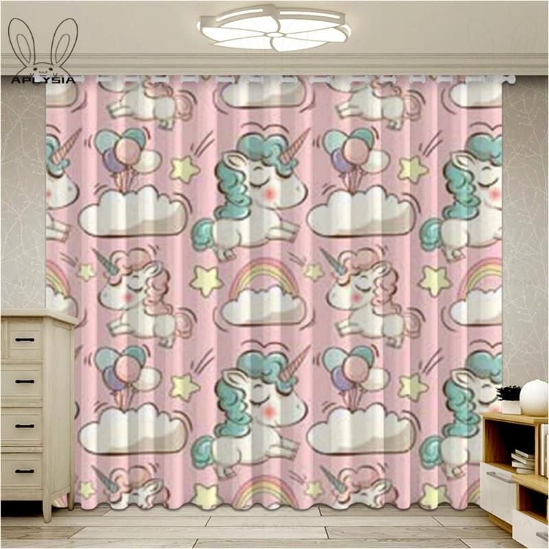 2020 New Style Blackout Curtains For Children Living Room Girl