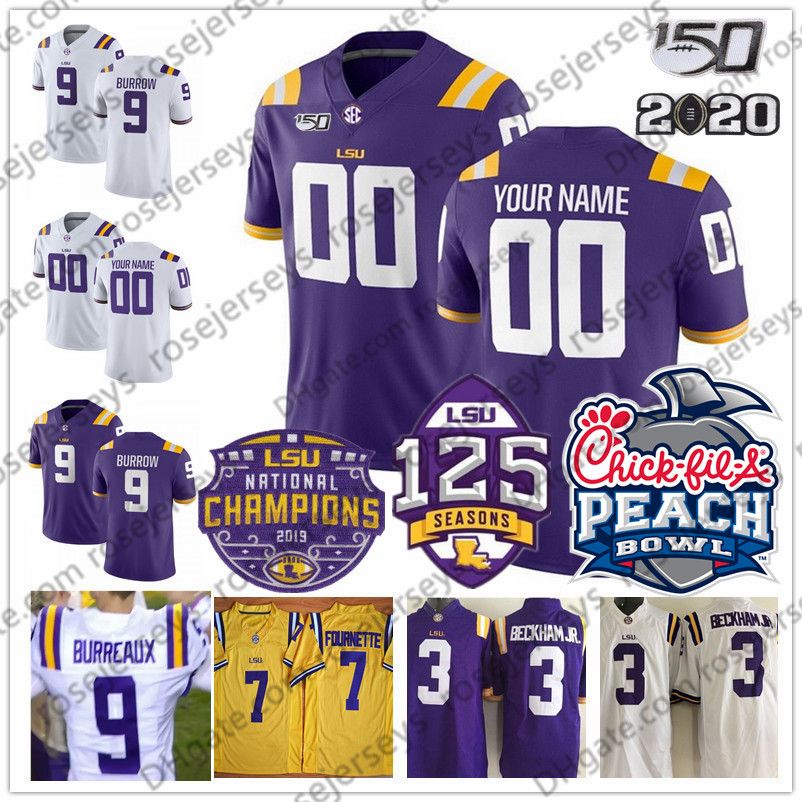 mens custom lsu jersey