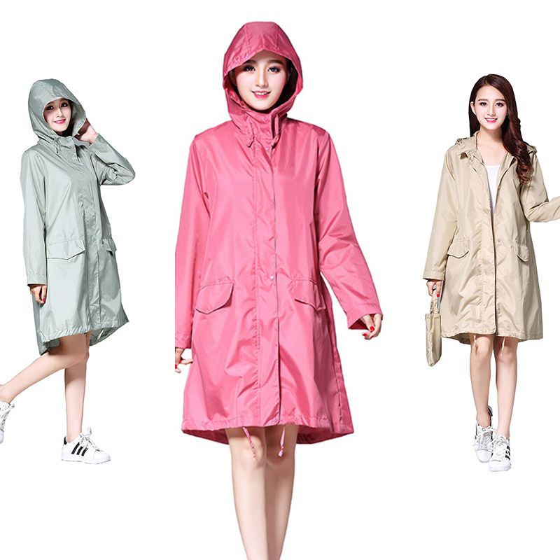 Yuding Mujeres Impermeable Con Capucha Ropa Impermeable Impermeable Para Lluvia Mujer Impermeables Mujer Poliéster Unisex 36,4 € | DHgate