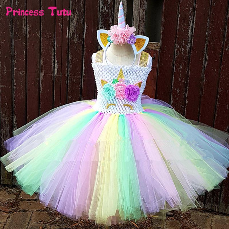 unicorn party dress child