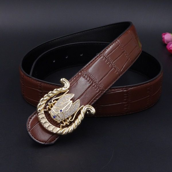 Coffee gold buckle