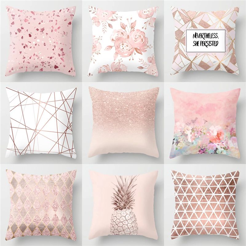 outdoor cushions pink