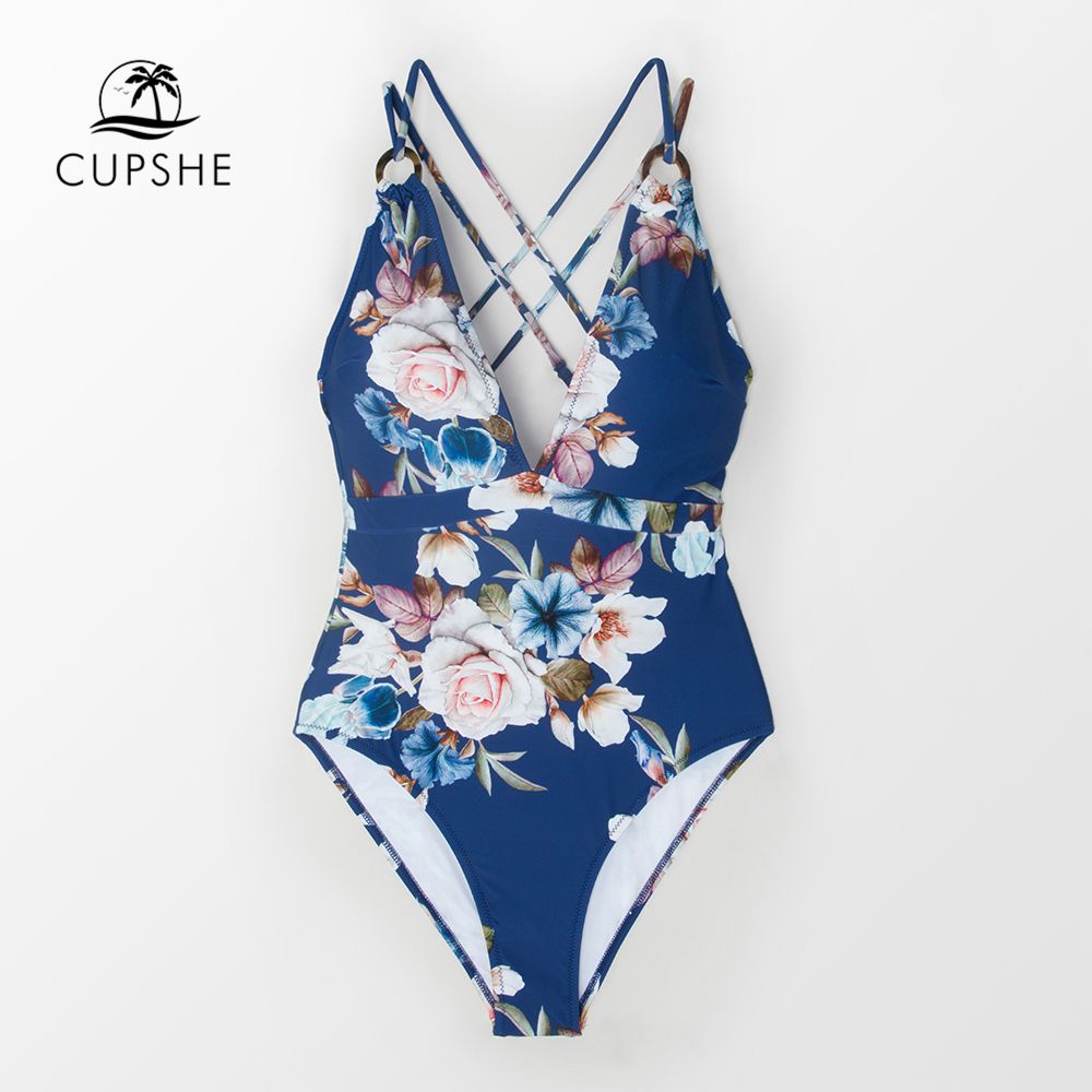 cupshe shell swimsuit