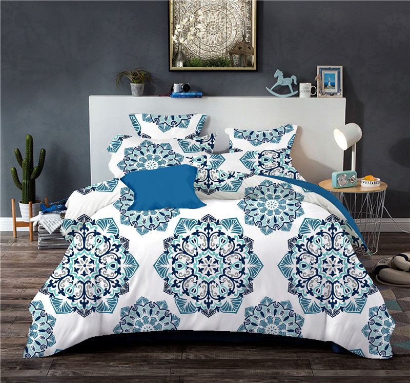 Bohemian Printed Bedding Sets Duvet Cover Set 2 Queen King Quilt