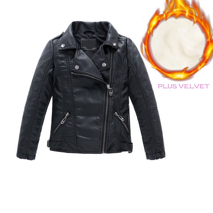 infant leather jacket