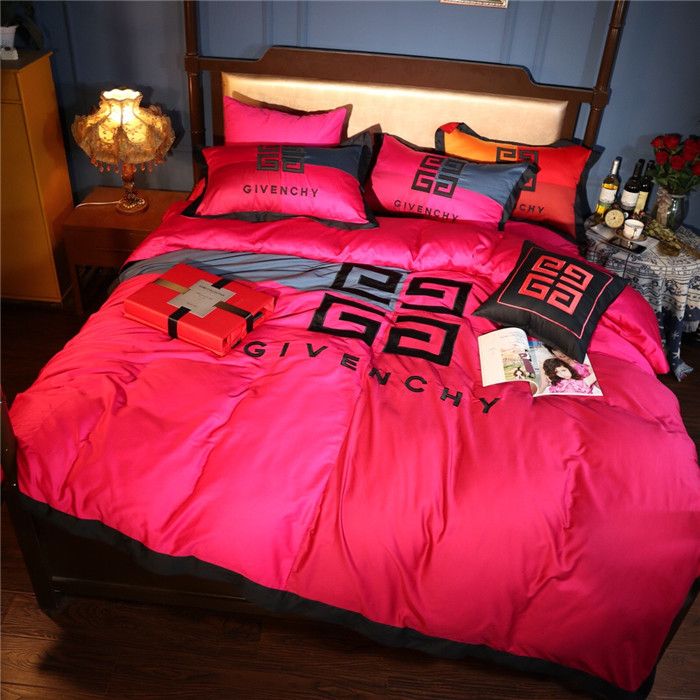 High Class Embroidery Home Bedding Supplies Brown Long Stapled