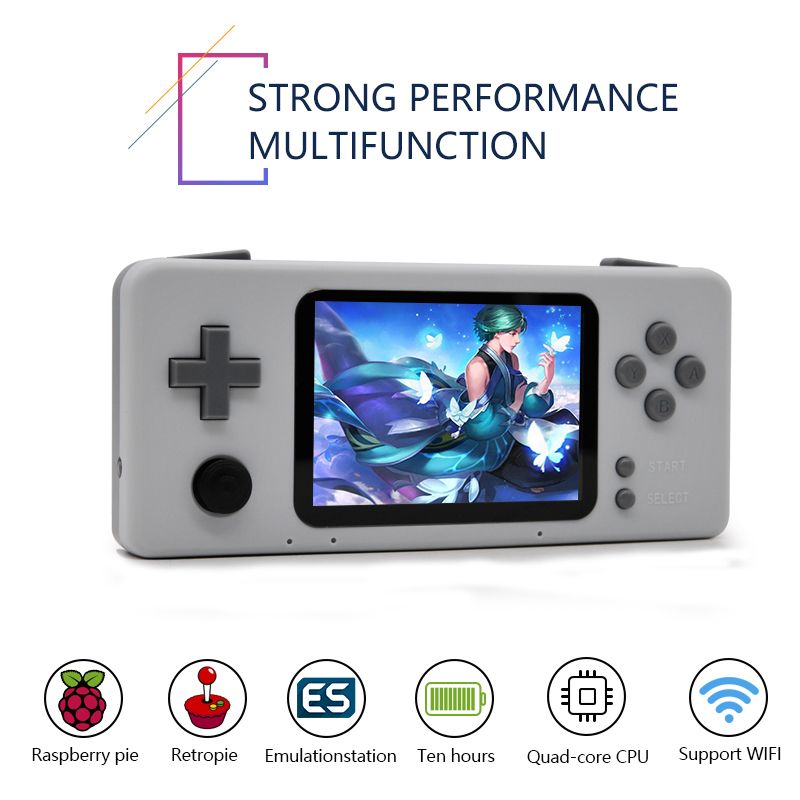 handheld game console with built in games