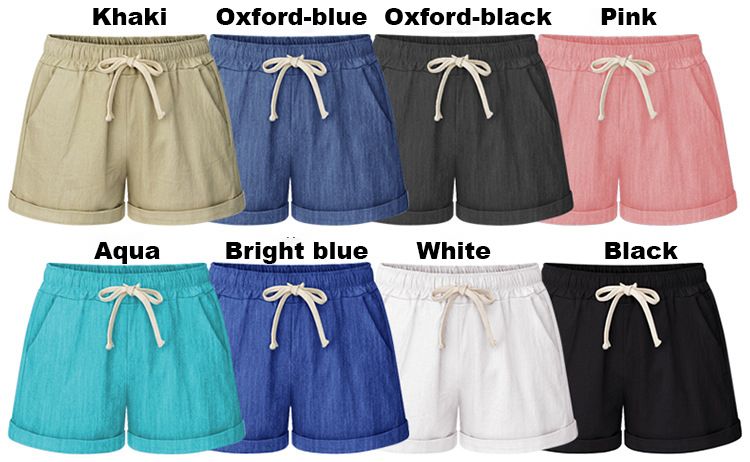 Pantalones para Tamaño grande Último diseño Algodón Verano Desgaste 8 tamaños 8