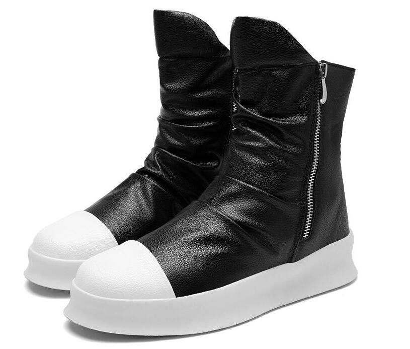 Acquista Moda Hip Hop Autunno Inverno Uomo Stivali Scarpe Eleganti Senza  Lacci Scarpe Da Ballo Piattaforma Sneakers Alte Stivali Martin A 27,59 €  Dal Partyshoes | DHgate.Com