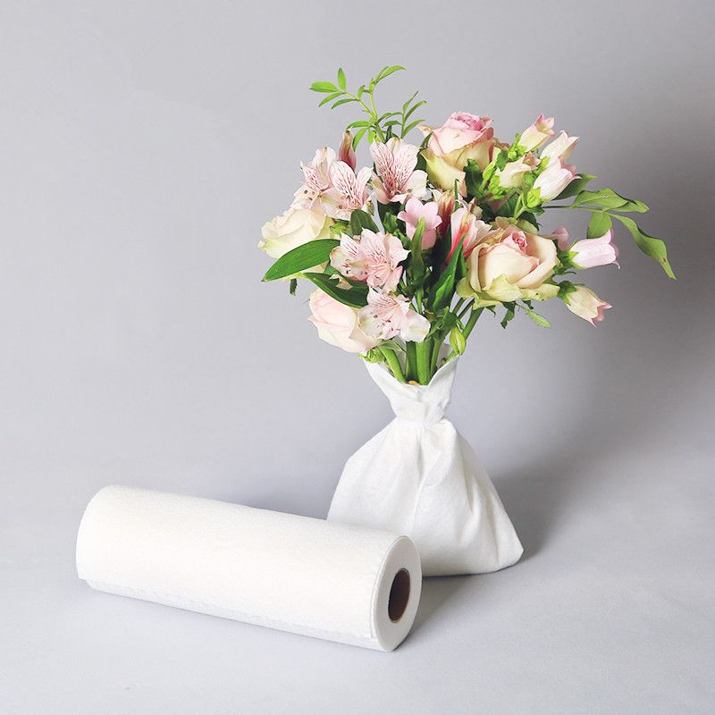 25 cm x 37 cm 100 unid Flor de embalaje Papel de algodón Floral Mantener  agua