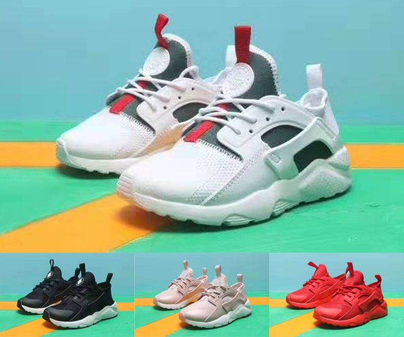 all white huaraches kids