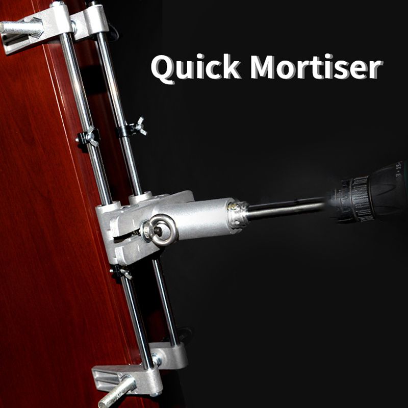 2020 Wooden Door Lock Mortiser Mortice Lock Jig Set Mortice Kit With