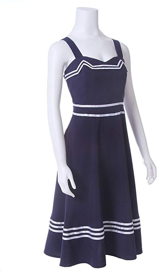 rockabilly sailor dress