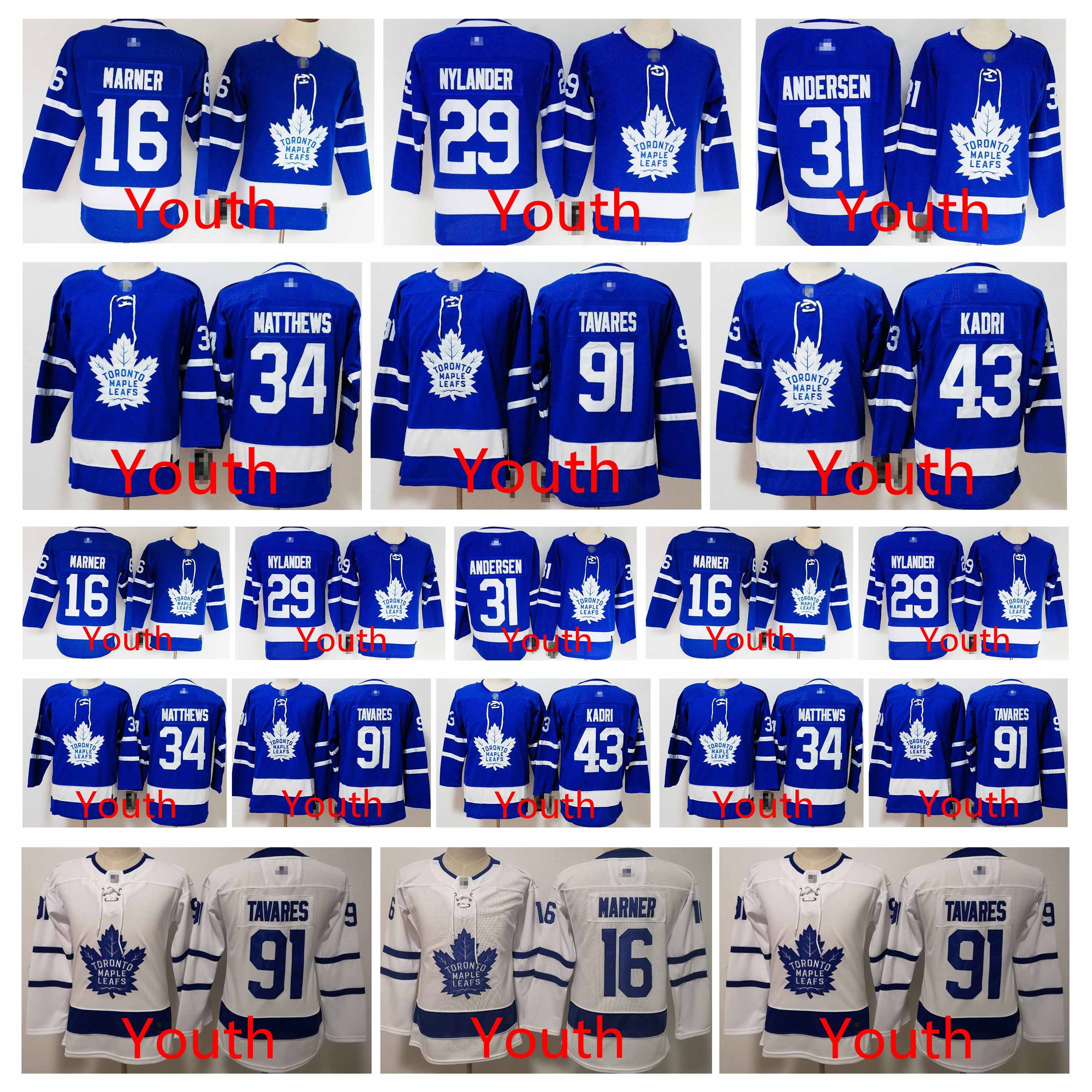 youth toronto maple leaf jersey