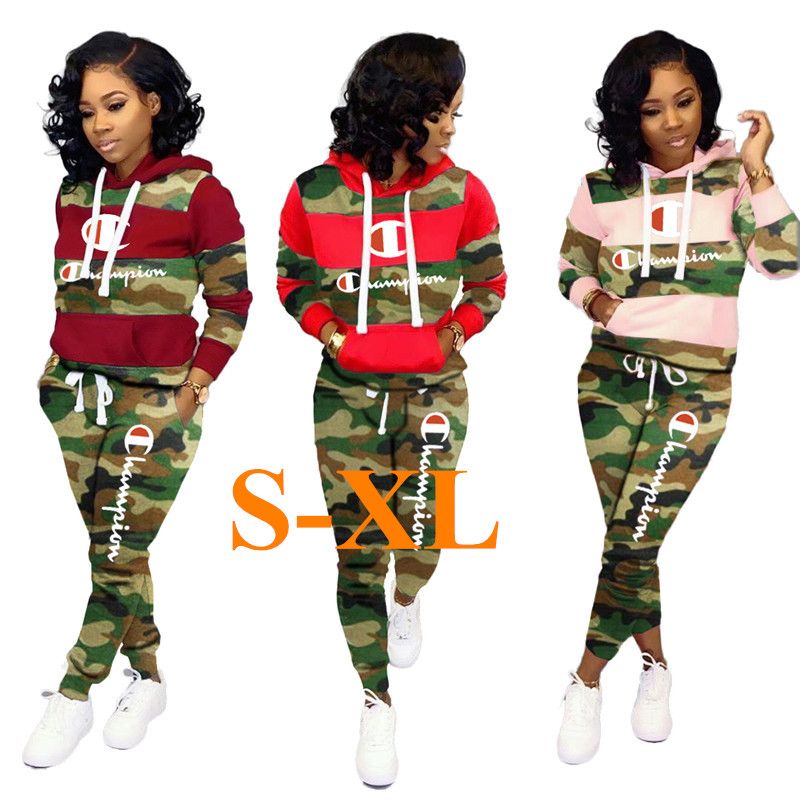 champion camo tracksuit