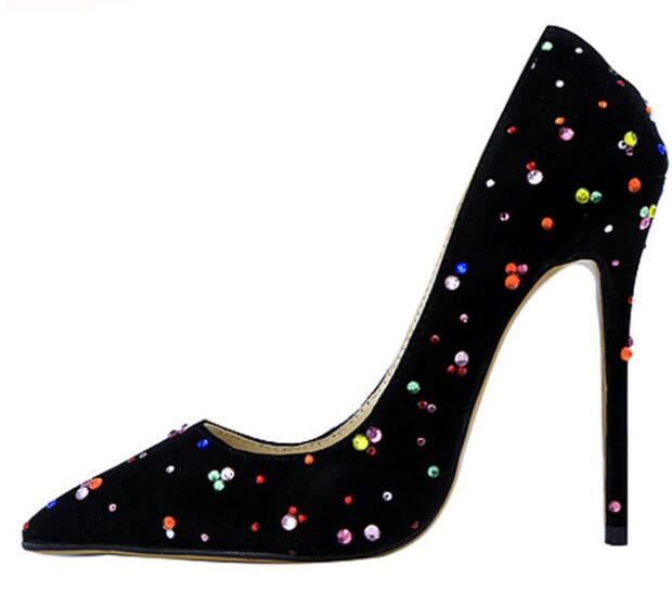 elegant black evening shoes