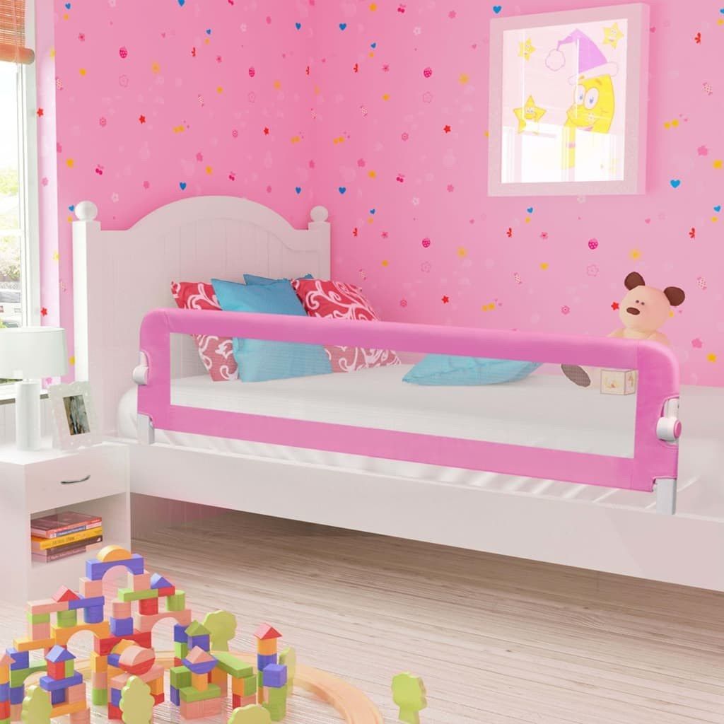 pink bed guard