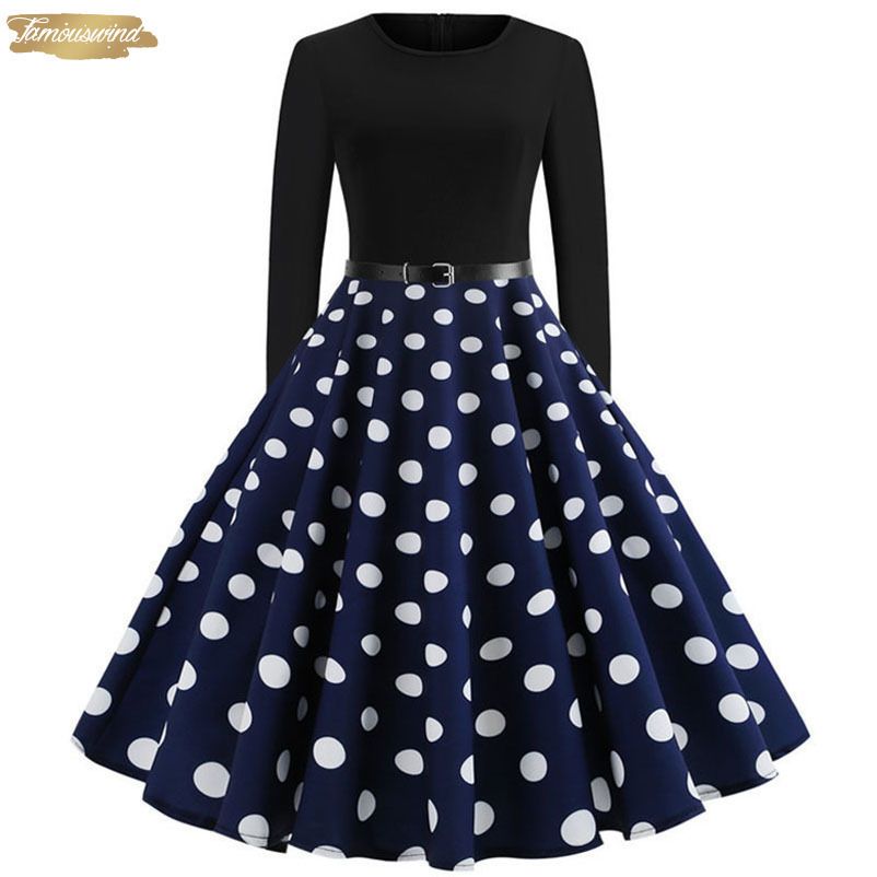 plus size green polka dot dress