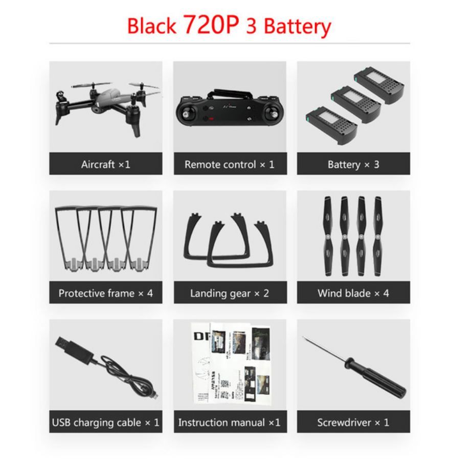 720p Black *3 Baterry